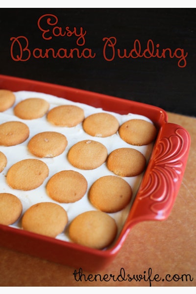 Easy Banana Pudding